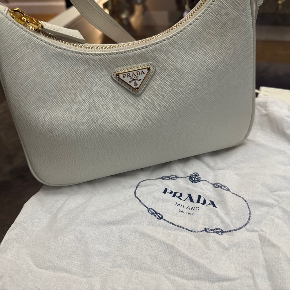 Prada Re-Edition Saffiano leather mini bag